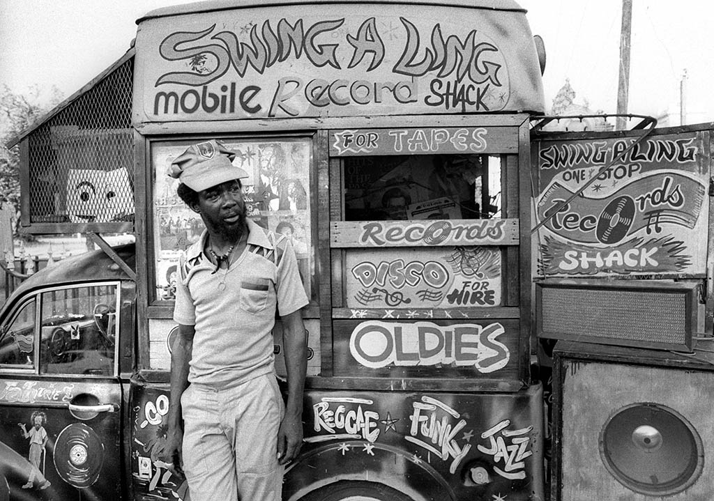 Charlie Ace’s Swing-a-Ling mobile record and recording shop and studio - 1973
