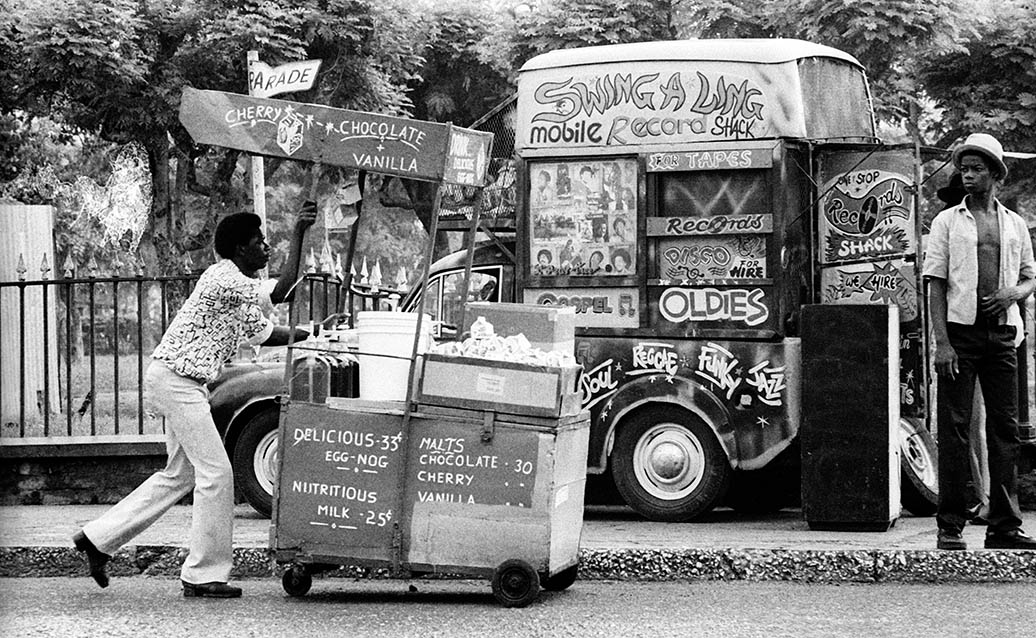 Charlie Ace’s Swing-a-Ling mobile - - Adrian Boot's Photographic Biography