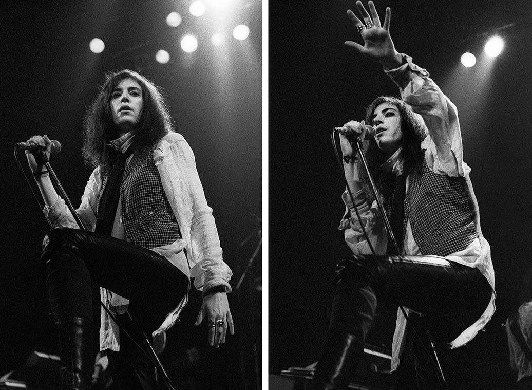 Patti Smith Live - Adrian Boot's Photographic Biography