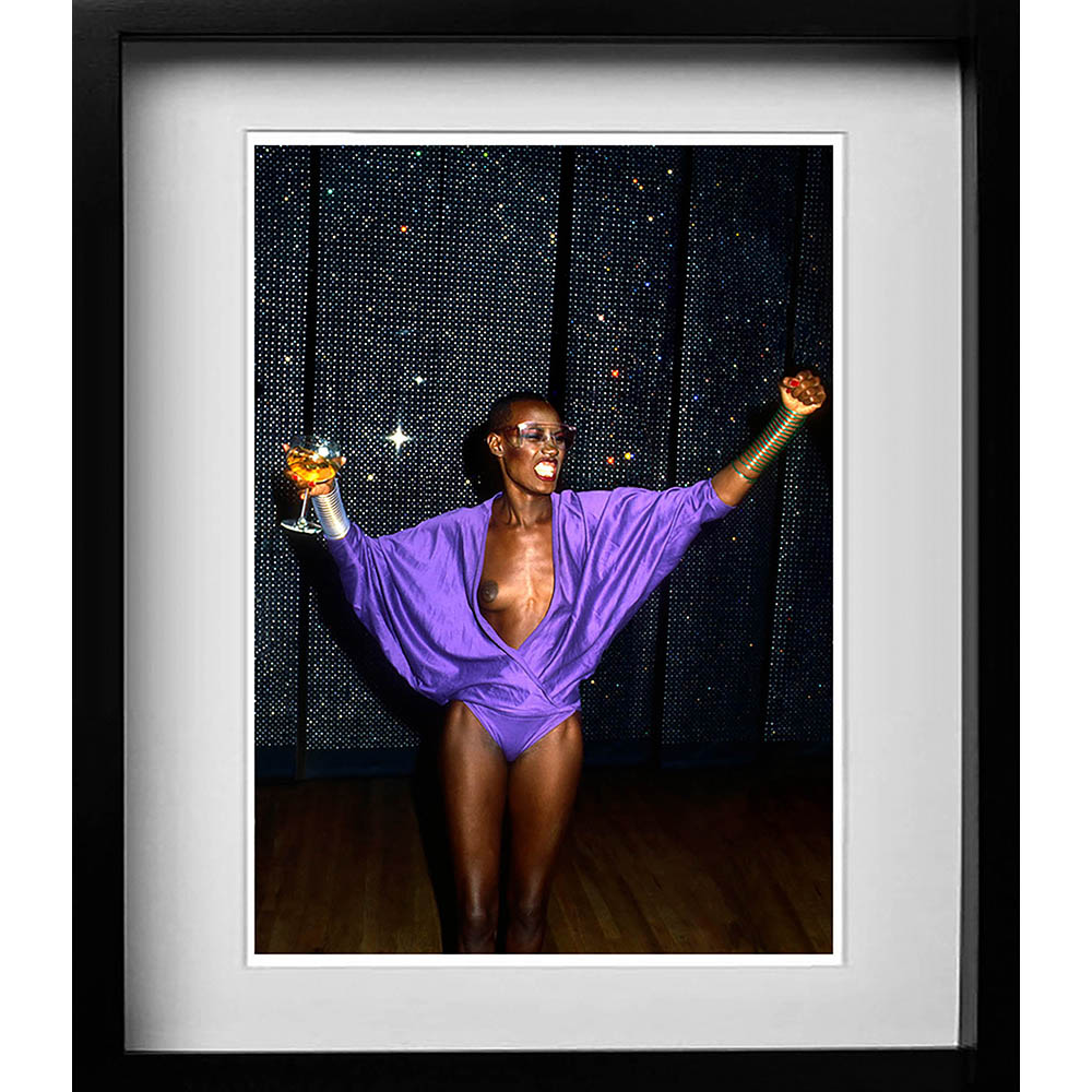 Grace Jones at a Studio 54 party New York 1981 A gallery of some of the years most popular prints