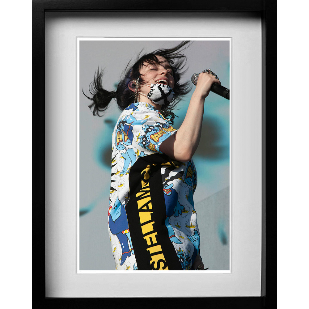 Billie Eilish Glastonbury 2019. A gallery of some of the years most popular prints